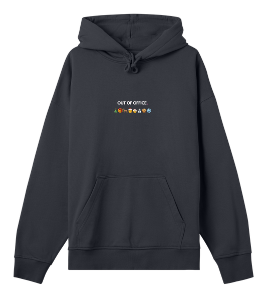 Christmas Emojis Mens Boxy Hoodie