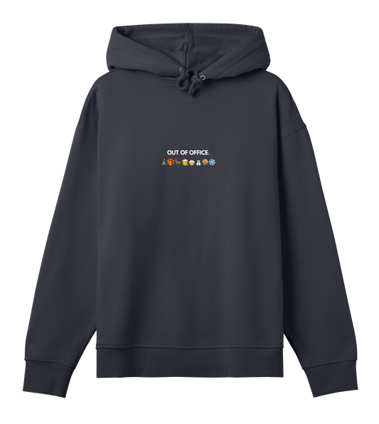 Christmas Emojis Womens Oversized Hoodie